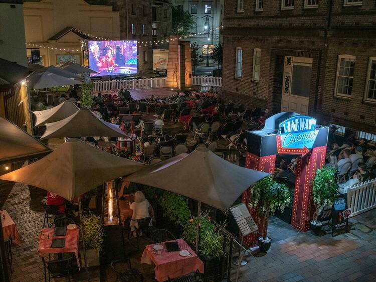 Free Christmas-themed Laneway Cinema