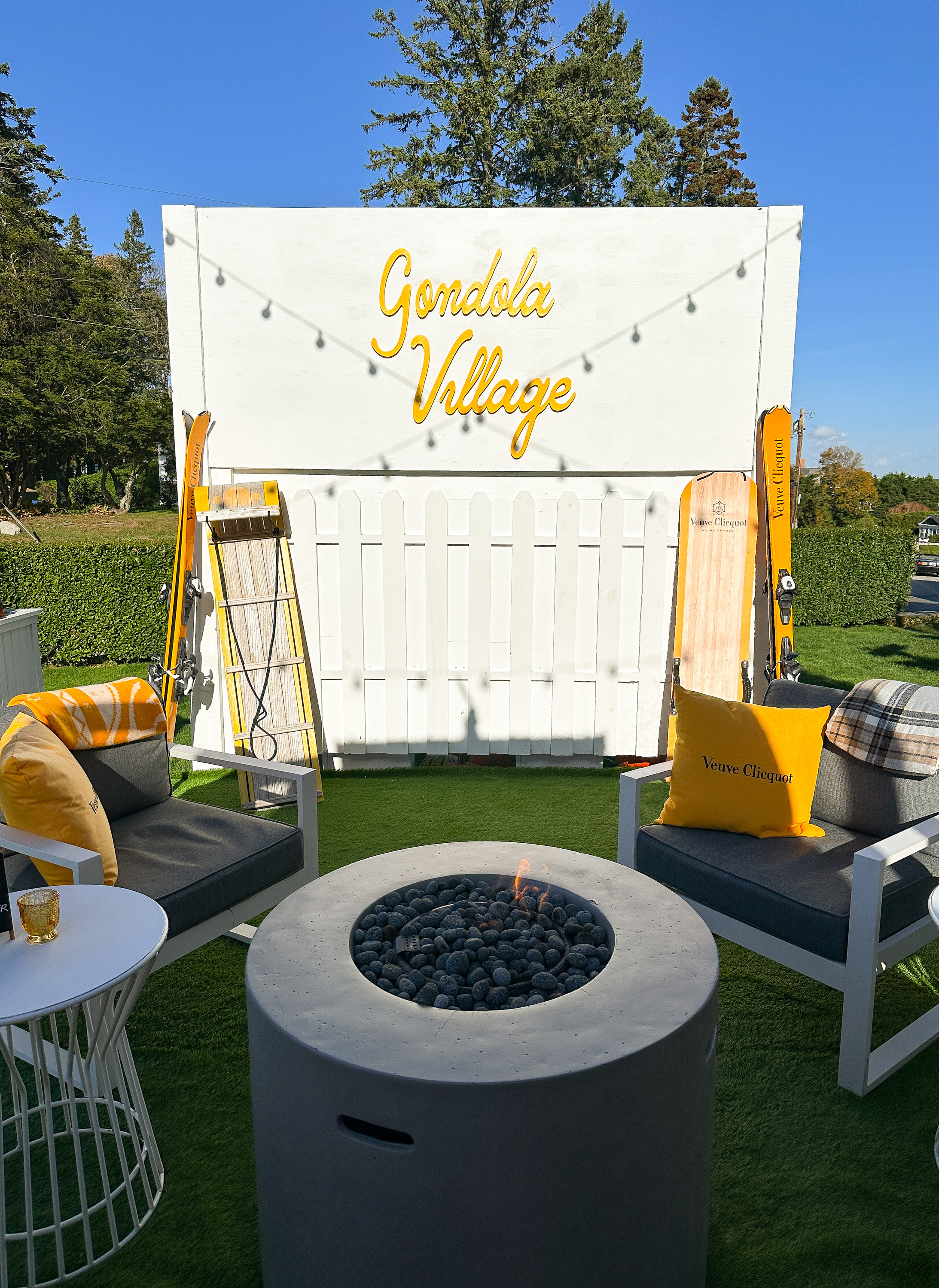 The Champagne Classic feat Veuve Clicquot an Outdoor Dining Experience