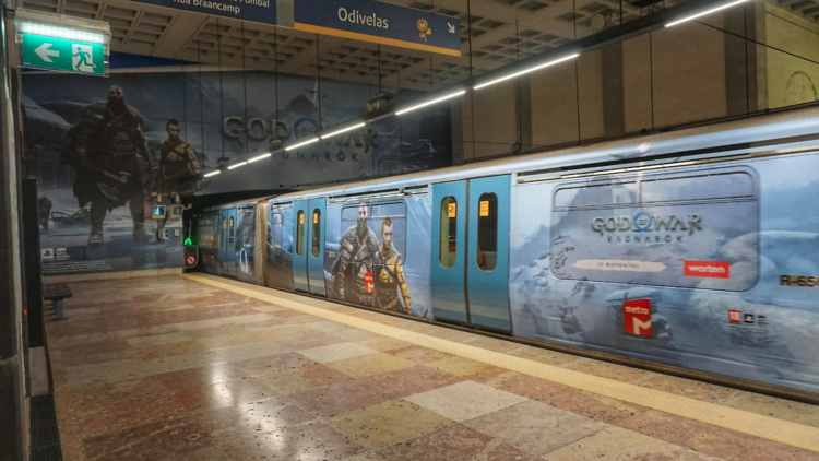 God of War - Metro de Lisboa