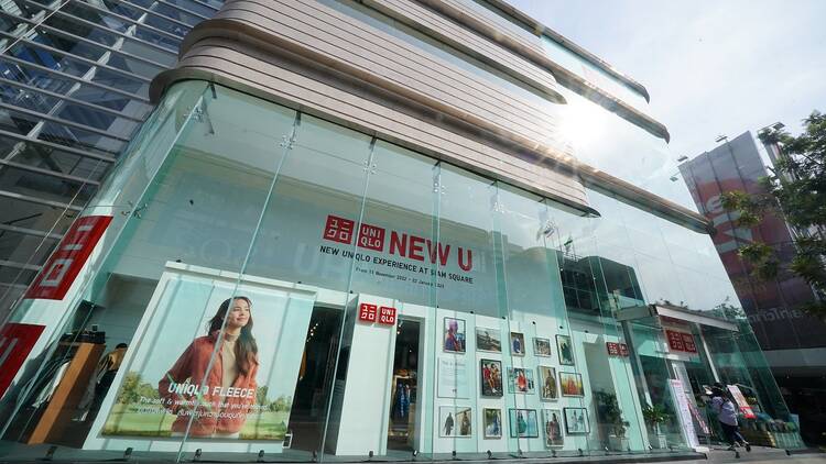 UNIQLO is a Tokyo Fashion and Clothing Company the Image Shows Shopfront  Retail Store in a Shopping Mall Editorial Photography  Image of company  clothes 119255047