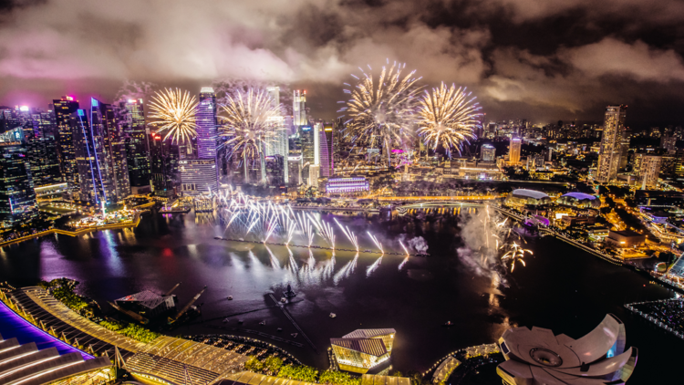 Marina Bay Singapore Countdown