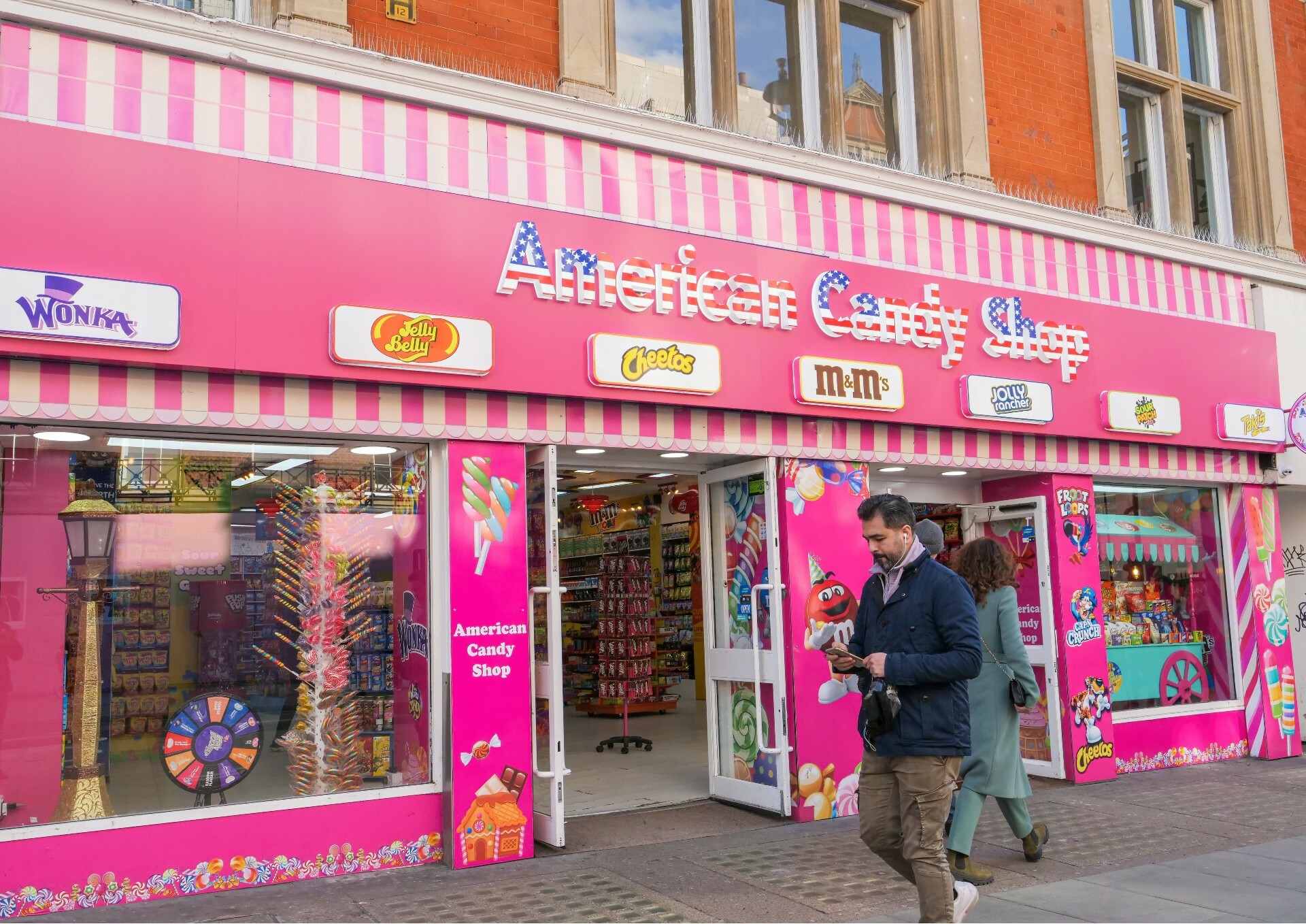 £1 million of illegal goods have been seized from Oxford Street US sweetshops