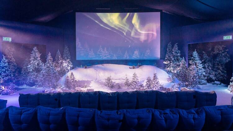 Backyard Cinema north pole 