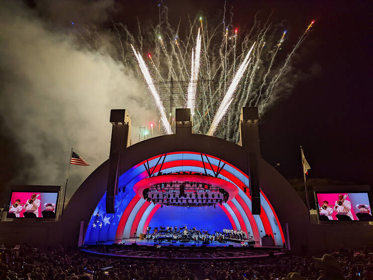 July 4th Fireworks Spectacular at the Hollywood Bowl