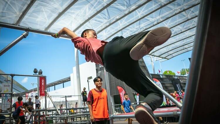 Photograph: Parkour Singapore