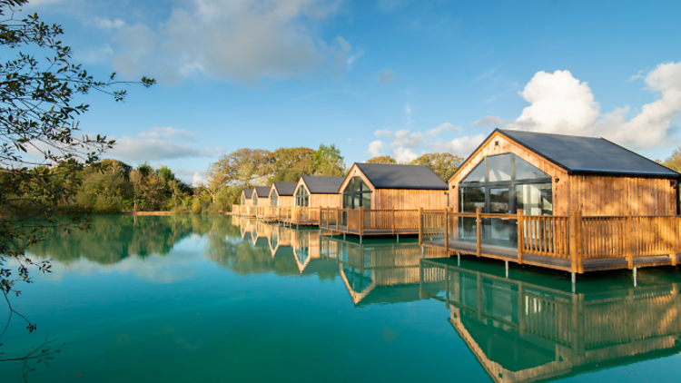 Floating pod in Devon 