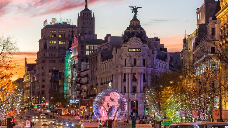 Luces de Navidad en Madrid