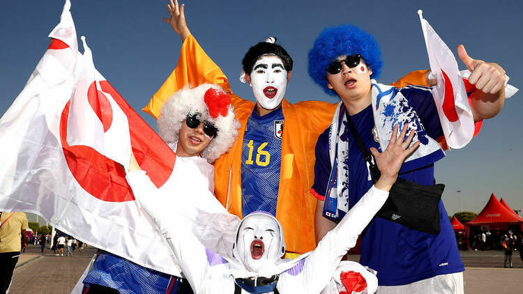 Japan fans Fifa World Cup 2022