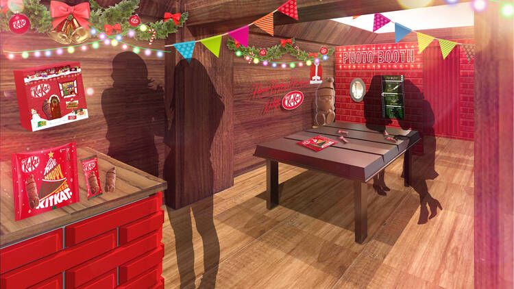 KitKat Holiday Santa House
