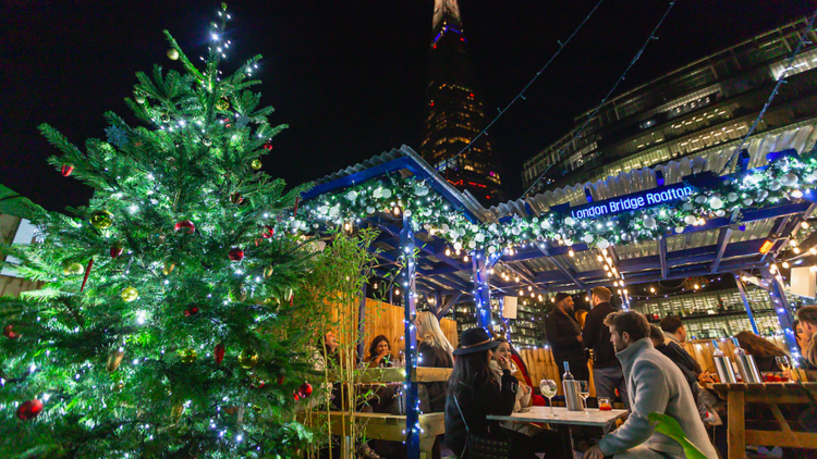 London Bridge Rooftop Christmas 