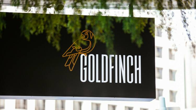 Goldfinch signage