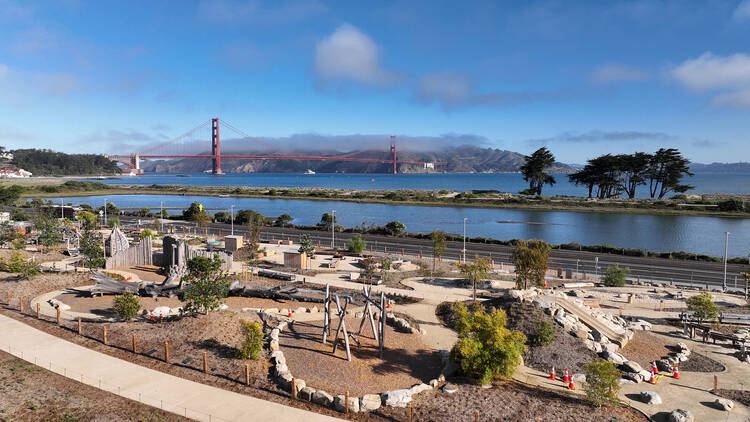 4pm: Stroll the new Presidio Tunnel Tops park