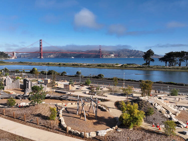 4pm: Stroll the new Presidio Tunnel Tops park