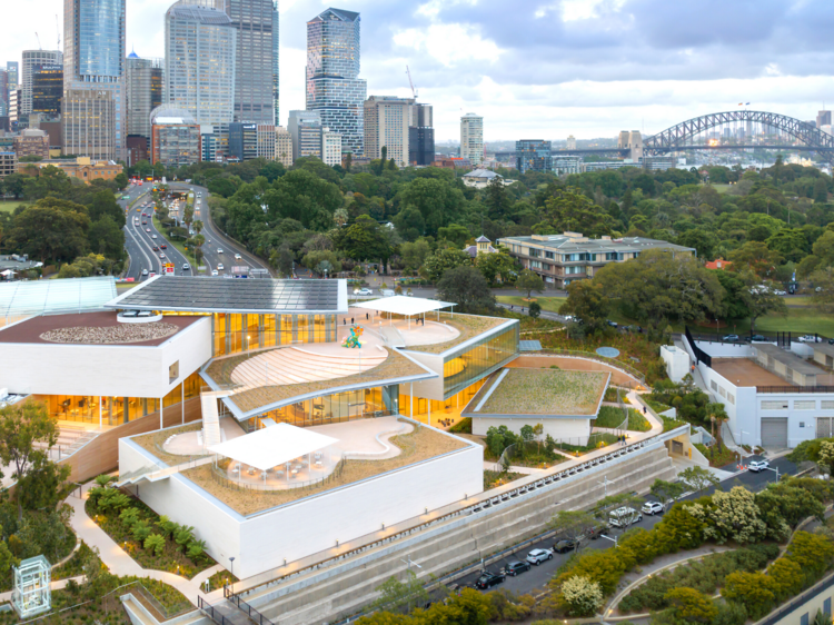 Check out The Art Gallery of NSW's brand new modern art gallery