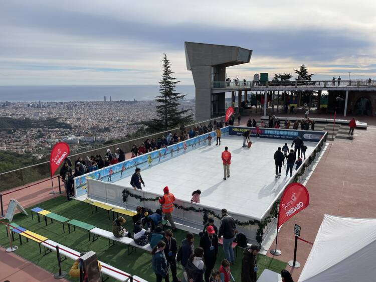 Pista de Gel al Tibidabo