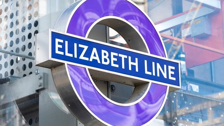 Elizabeth Line sign