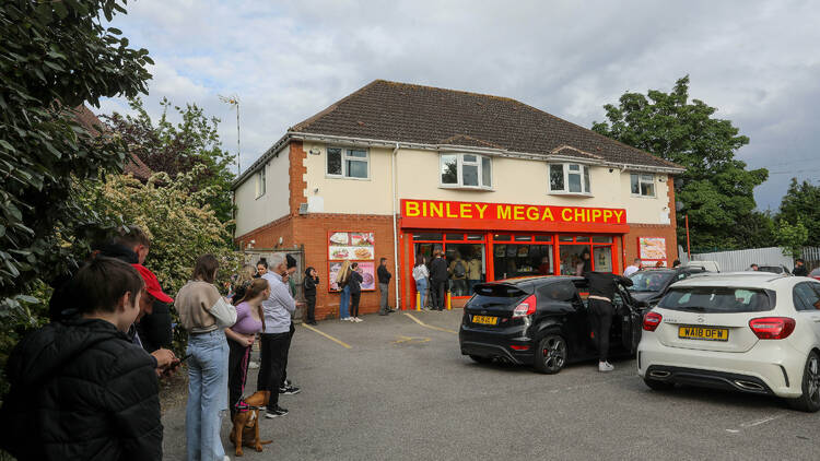 ... and Binley Mega Chippy became a national landmark