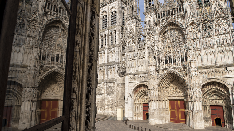 S’extasier devant la muse de Monet, la cathédrale Notre-Dame de Rouen