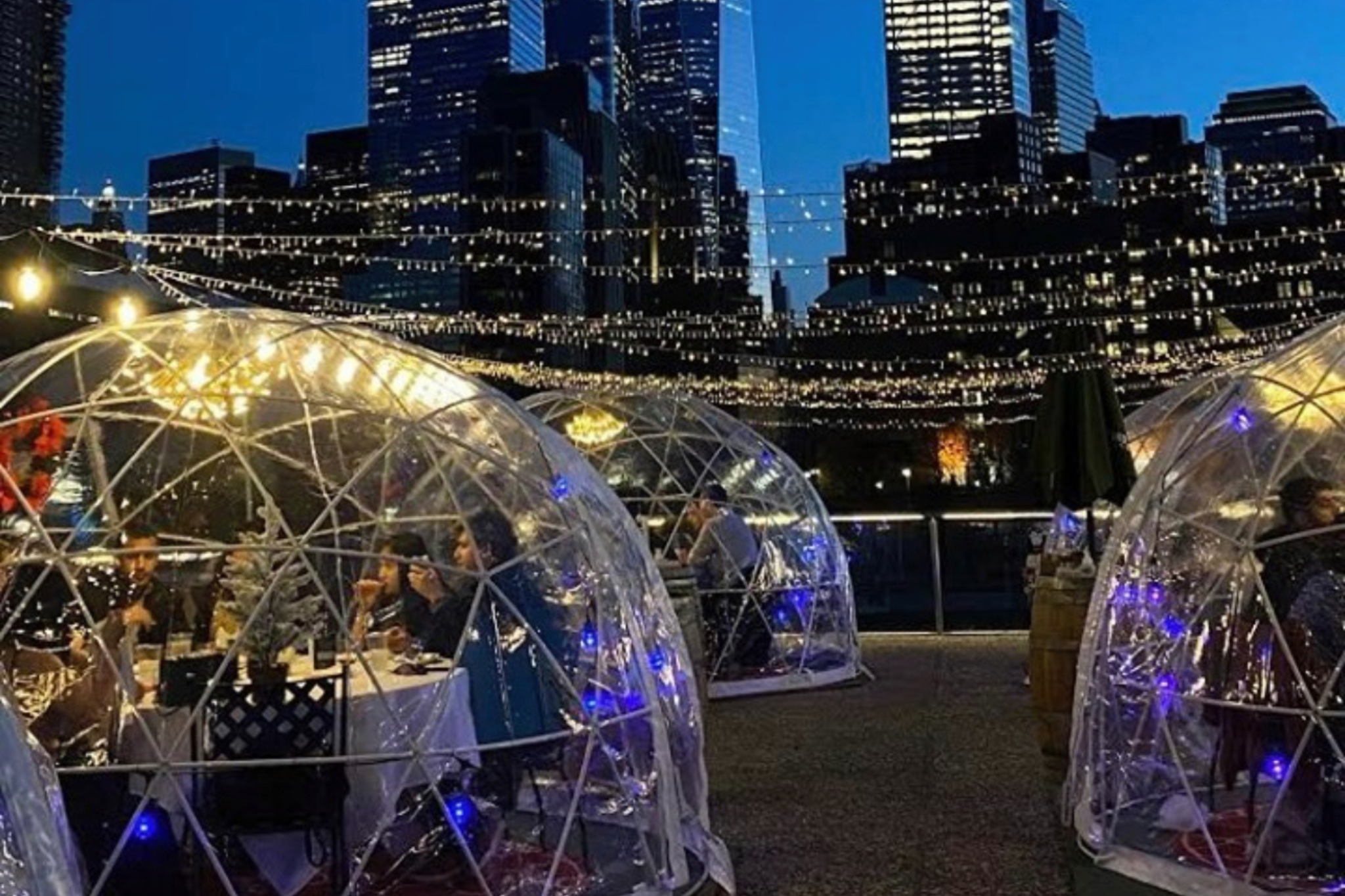 City Winery igloos