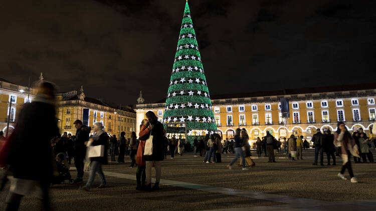 Luzes de natal em Lisboa 2022