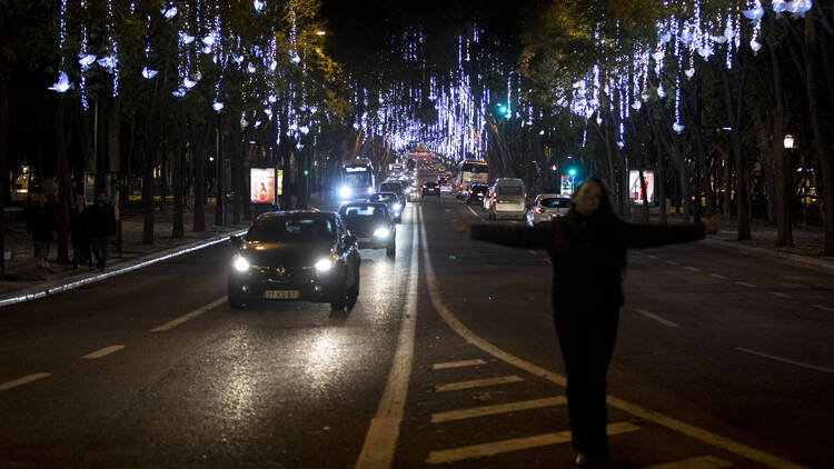 Luzes de natal em Lisboa 2022