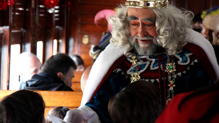 Tren de Navidad. Museo del Ferrocarril