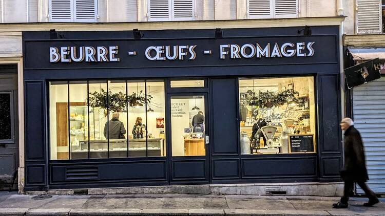 façade fromagerie beurre oeuf