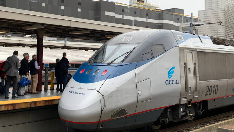 acela amtrak train boston to nyc