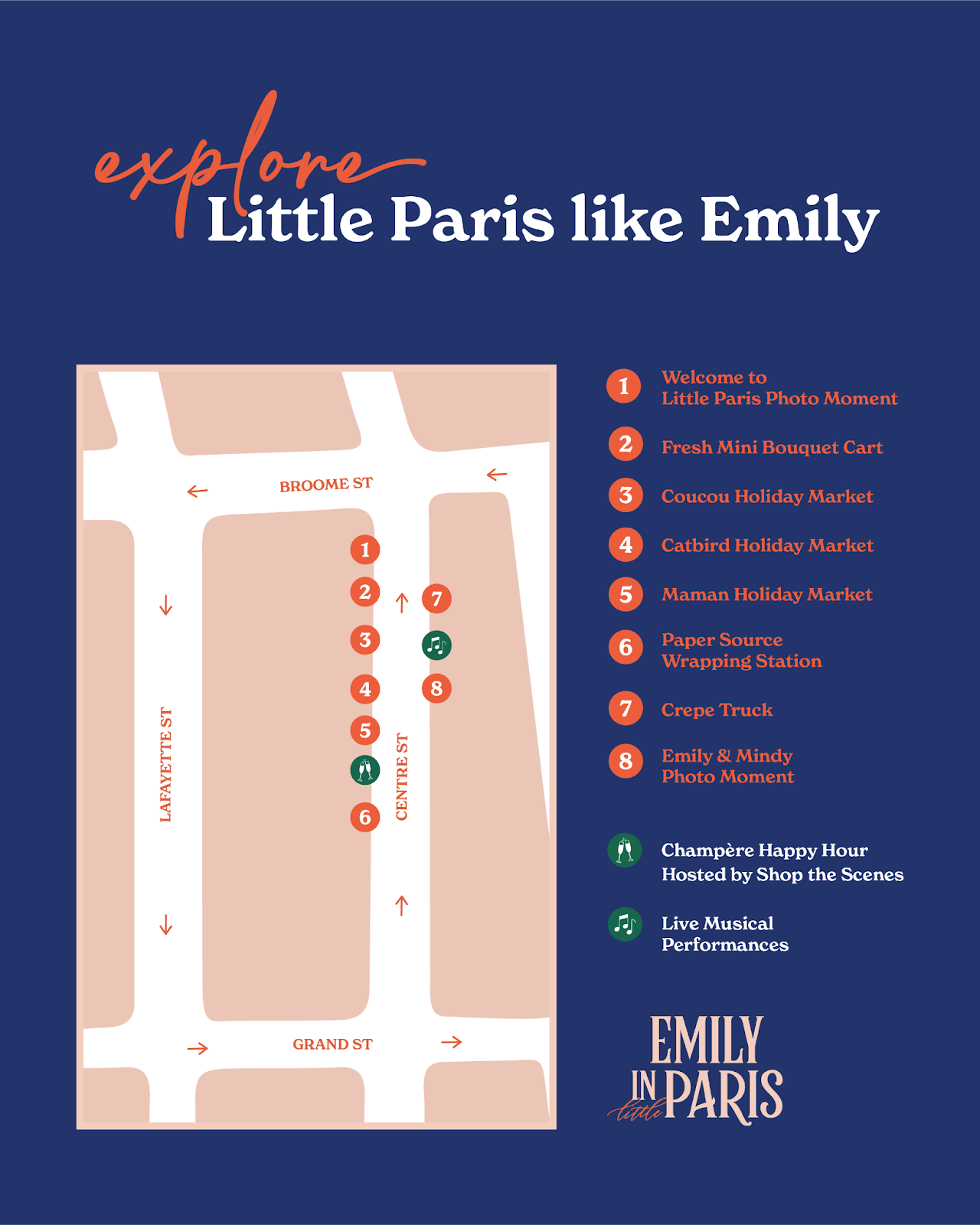 Netflix is bringing Parisian pop-up Emily in Little Paris to Manhattan  next week