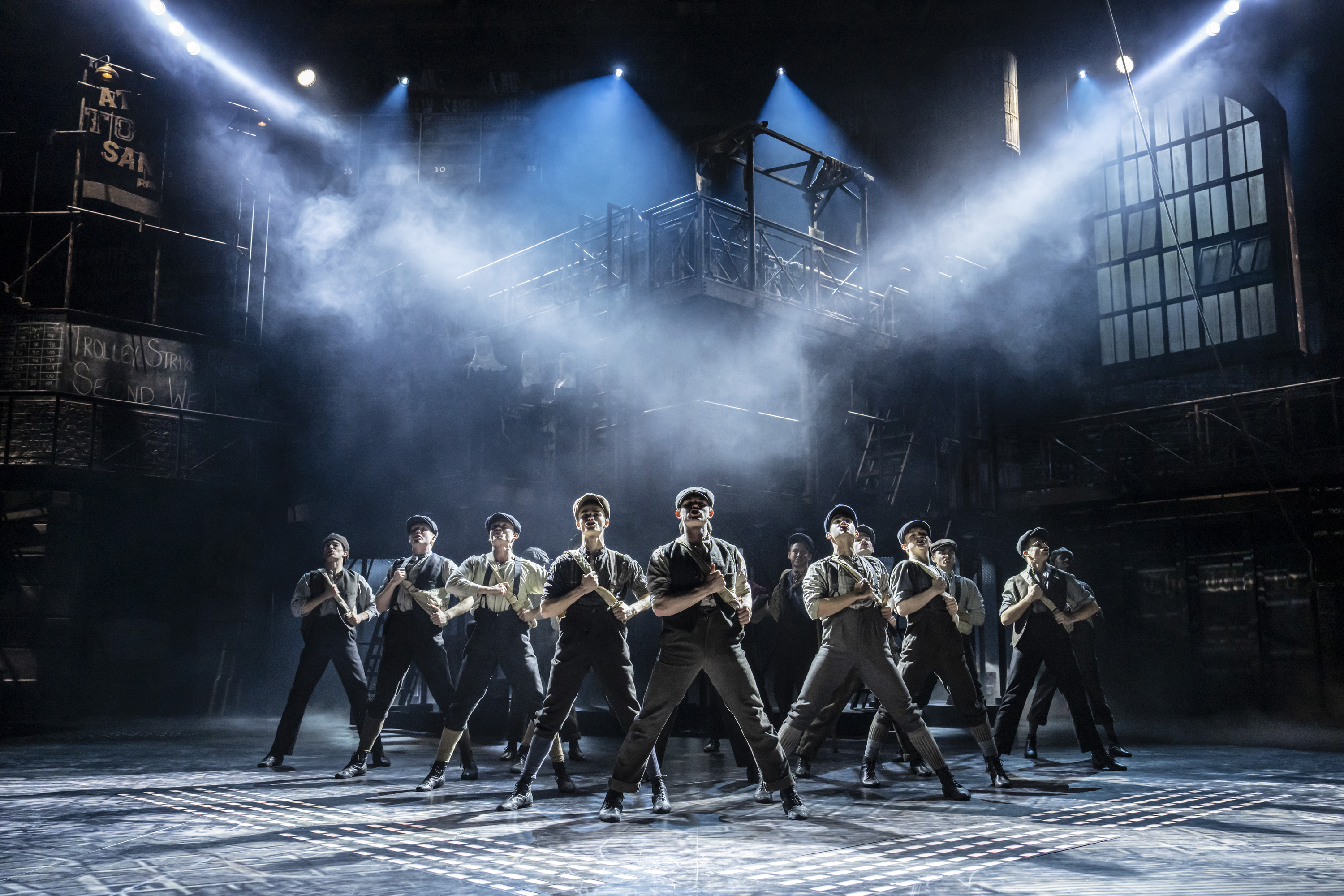 Newsies Review Disney S Cult Classic Musical About Striking Newsboys Is A Delight