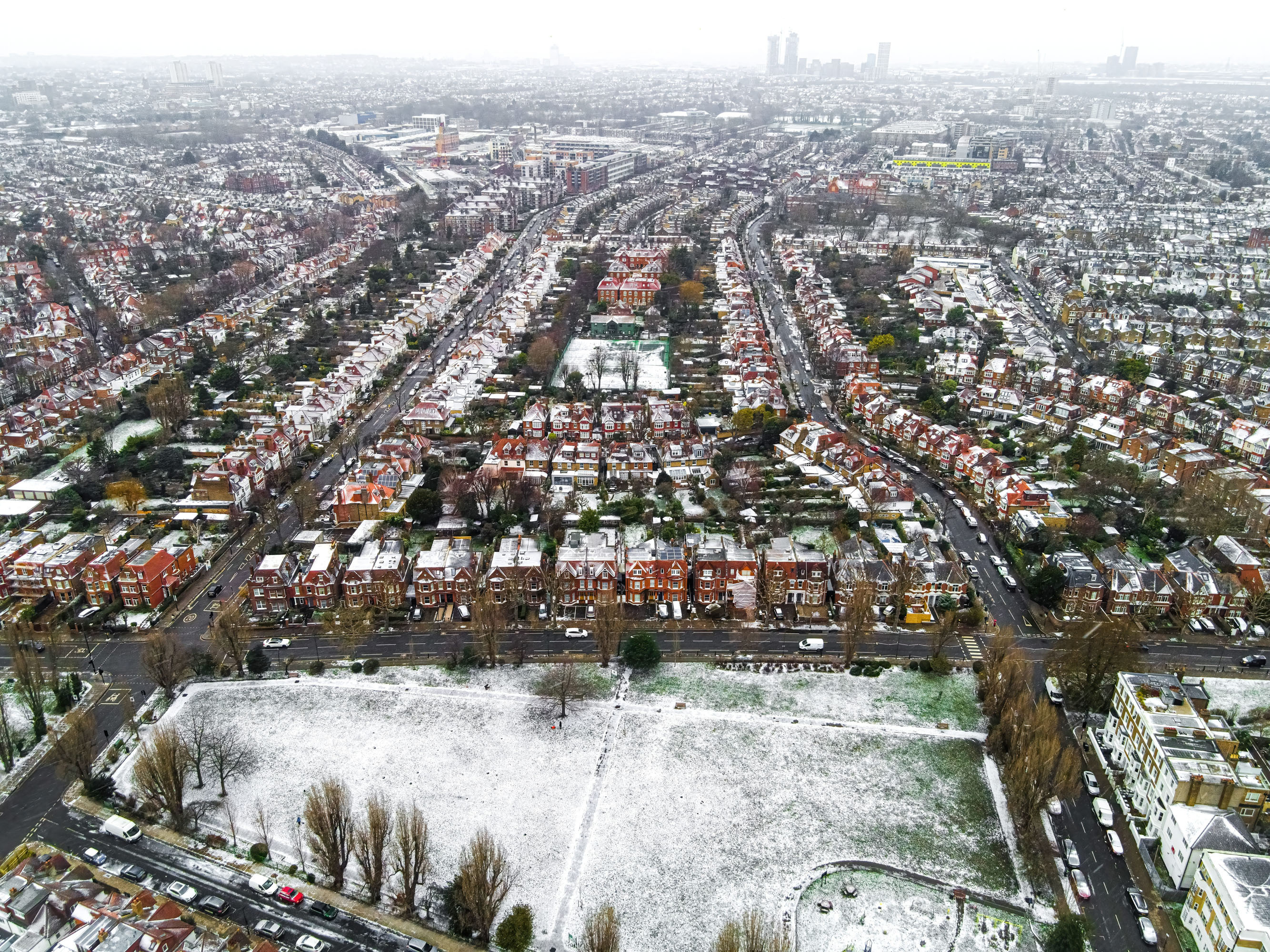 It’s going to snow in London next week