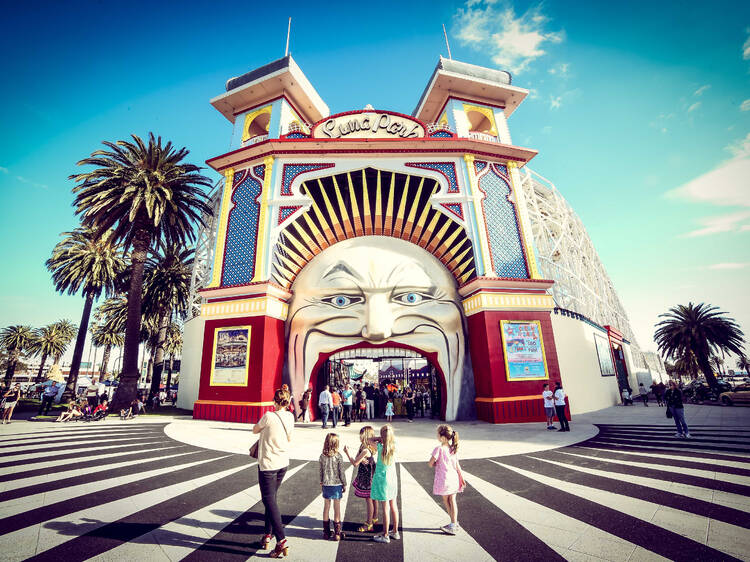 Get your heart pounding with a fun-filled night at Luna Park