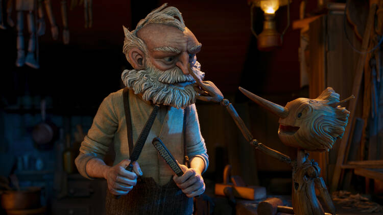 Pinocchio de Guillermo del Toro's Pinocchio