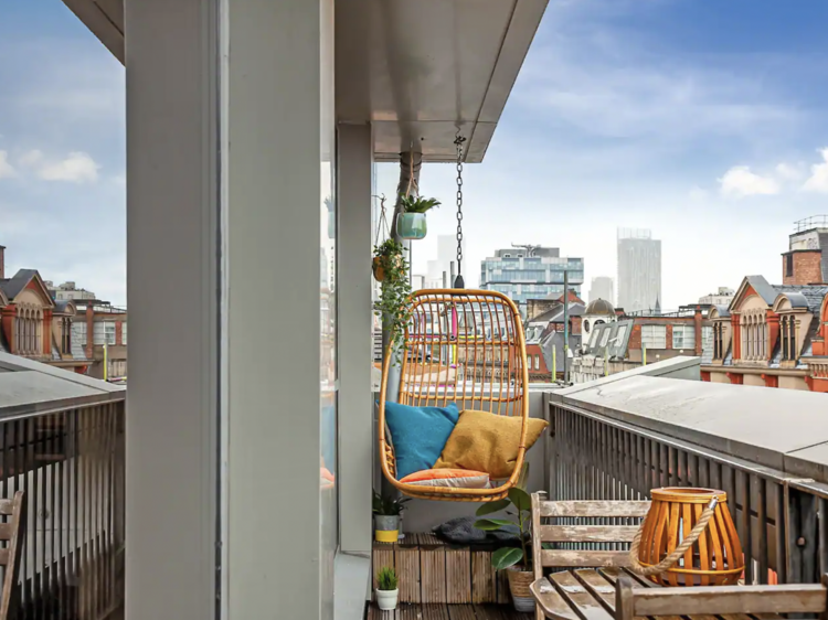 The penthouse apartment in the Northern Quarter