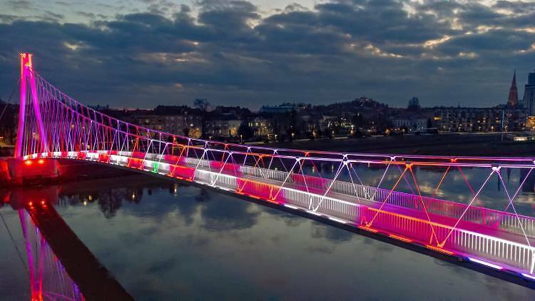 Pedestrian Bridge, Osijek