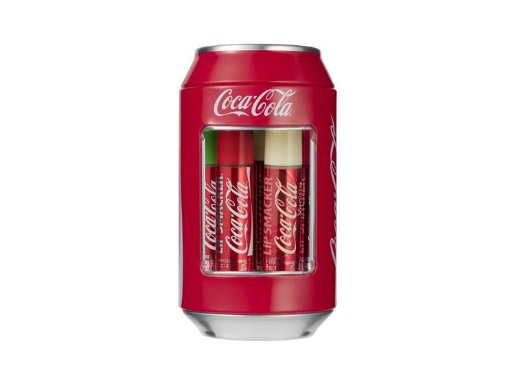 Conjunto de seis bálsamos para os lábios Coca-Cola