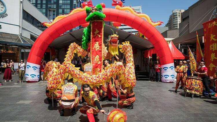 A traditional Chinese celebration at Chatswood Year of the Rabbit Festival