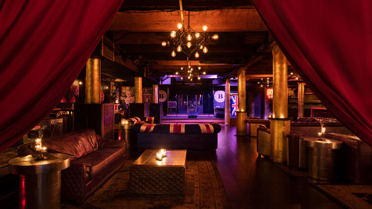 An interior shot of The Bassment Chicago