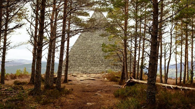 Pyramid in Scotland