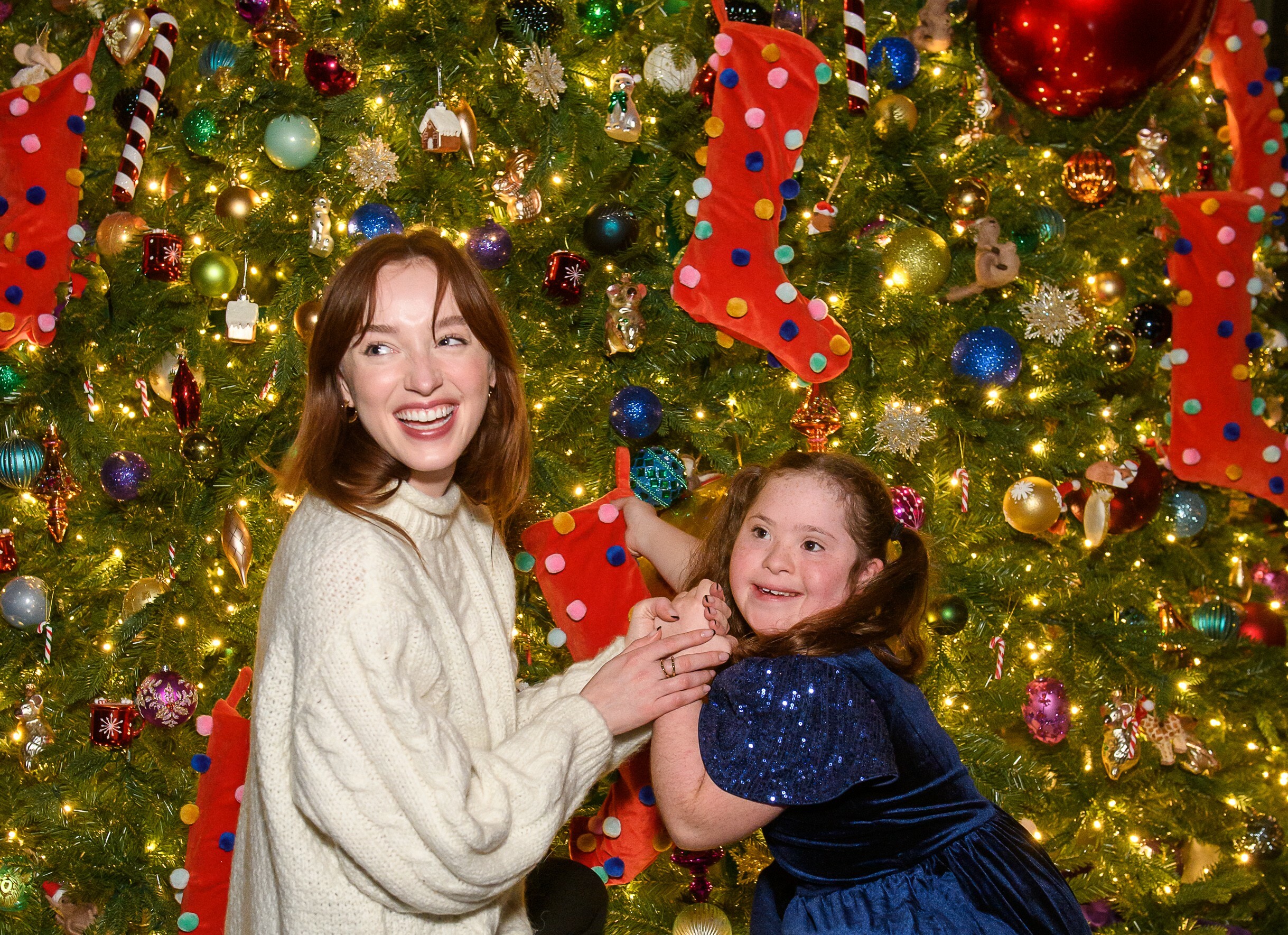 This year’s Aqua Shard Xmas tree is helping Great Ormond Street Hospital