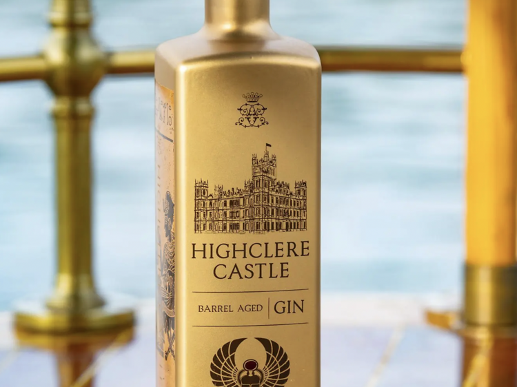 Special edition Highclere Castle gin