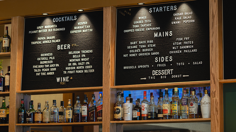 Menu (Goldie's Tavern)