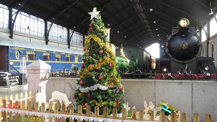 Tren de Navidad Museo del Ferrocarril. Tren de Navidad Museo del Ferrocarril.