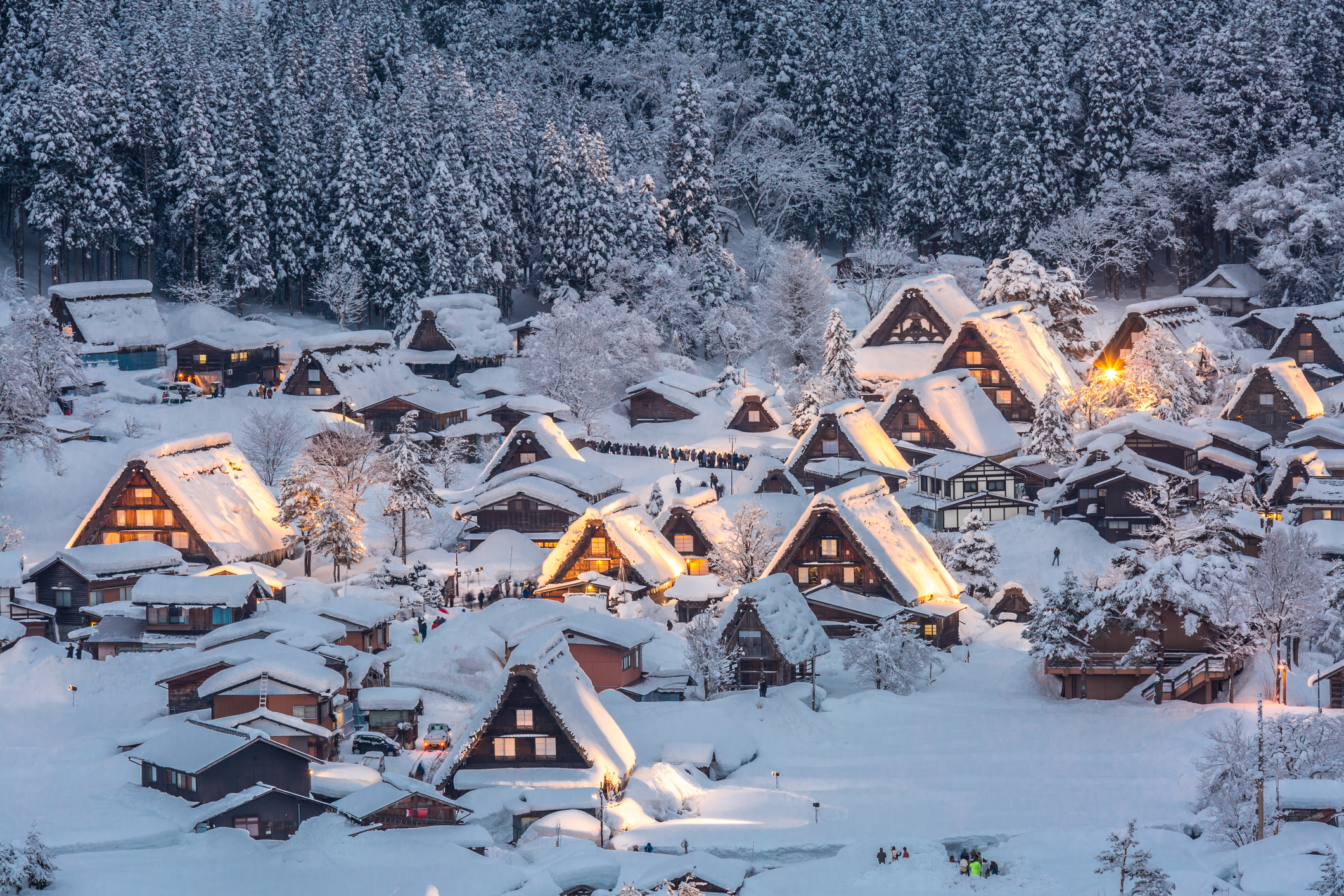 Most beautiful winter destinations in Japan