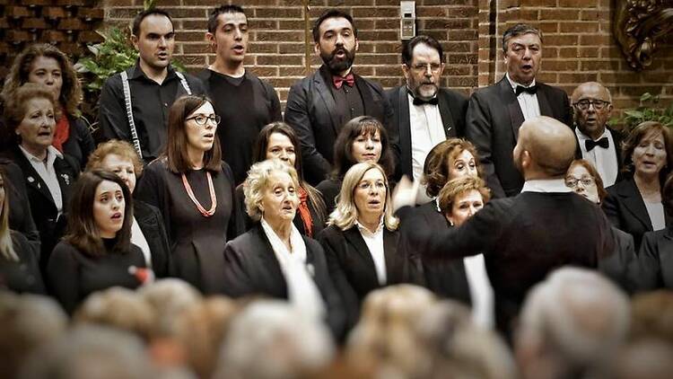 Los distritos cantan (Ayuntamiento de Madrid).