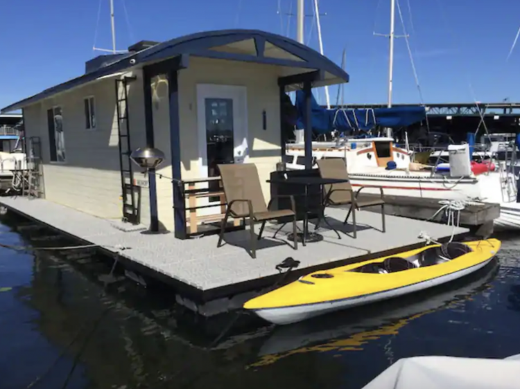 The Sleepless in Seattle houseboat in Westlake