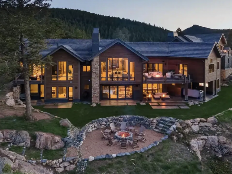 The Red Rocks Ranch cabin in Morrison