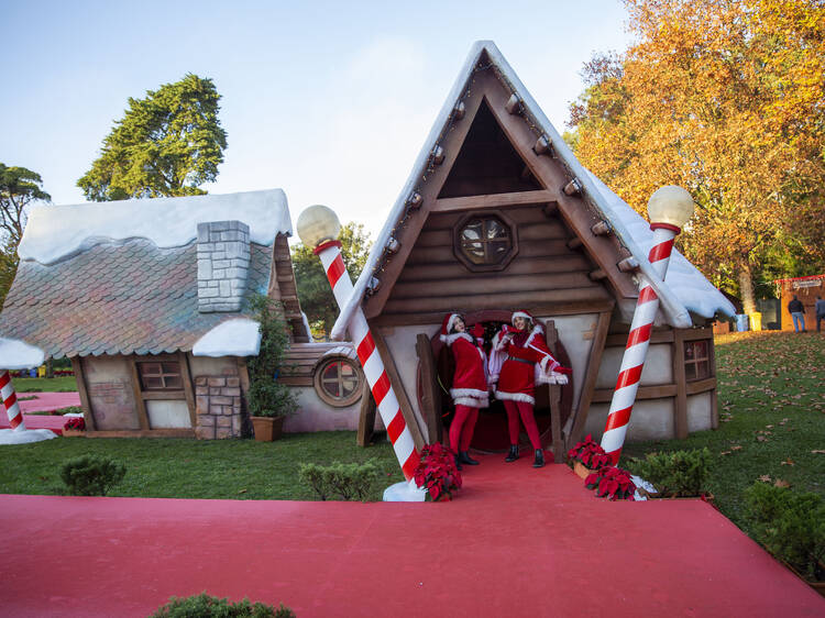 Getting into the spirit with a visit to an enchanted Christmas village