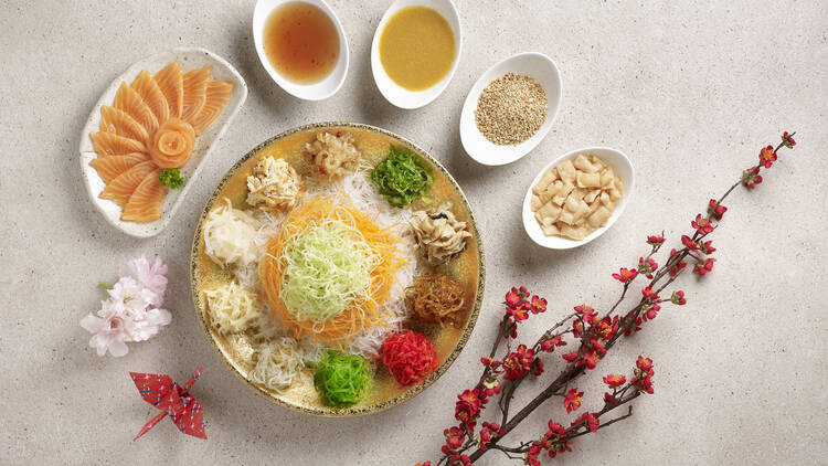 Sushi Tei Prosperity Yu Sheng