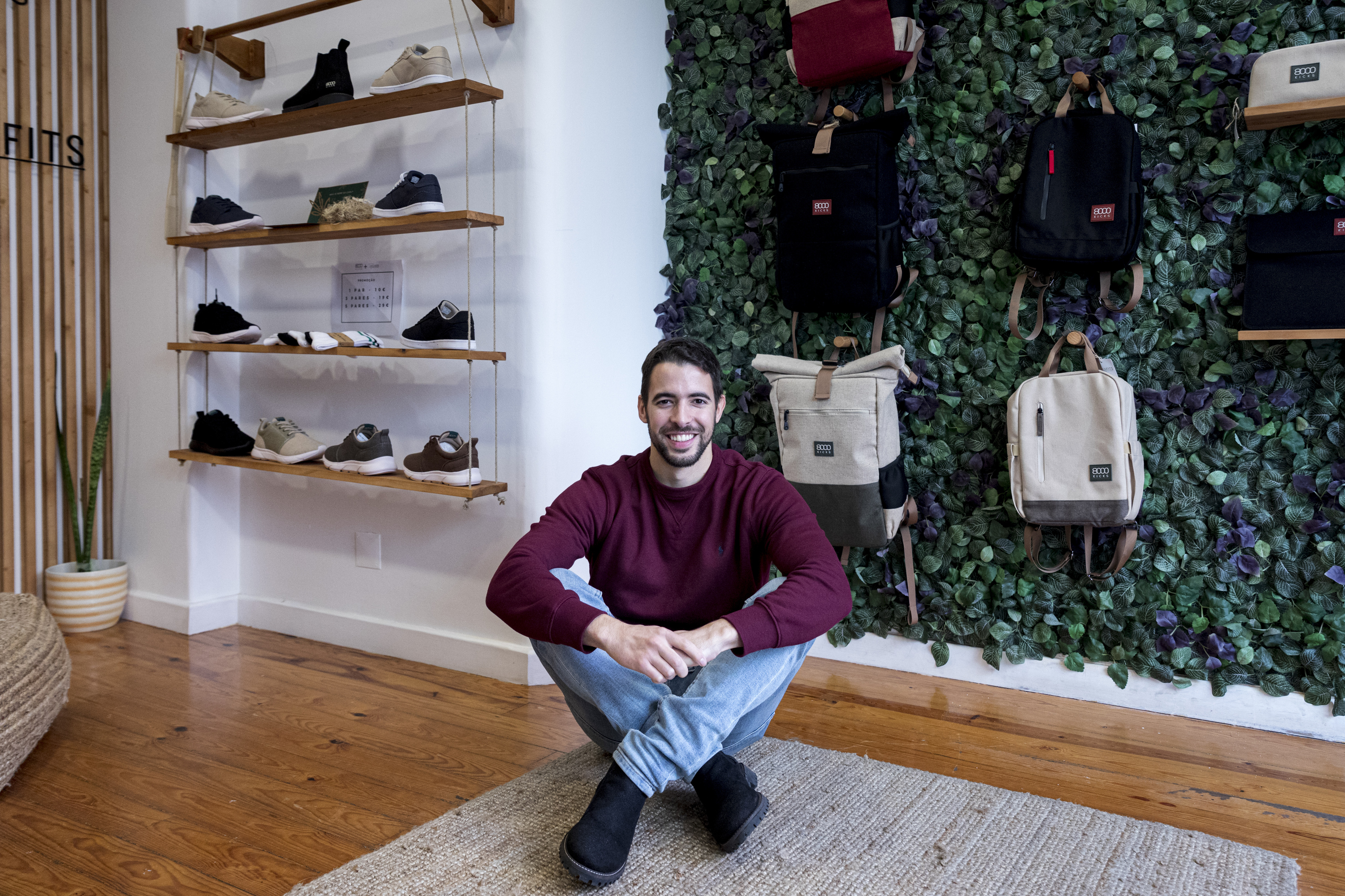 Bernardo Carreira, o fundador da 8000Kicks